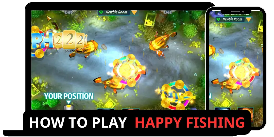 How to Play happy fishing